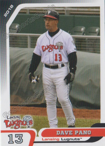 2018 Lansing Lugnuts Dave Pano