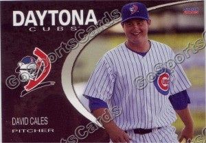 2009 Daytona Cubs David Cales – Go Sports Cards