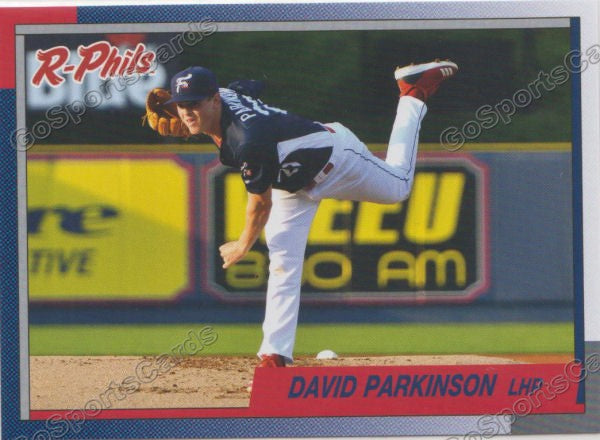 2019 Reading Fightin Phils David Parkinson