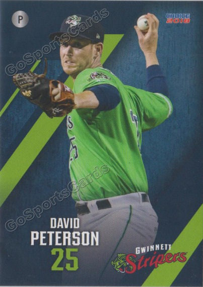 2018 Gwinnett Stripers David Peterson