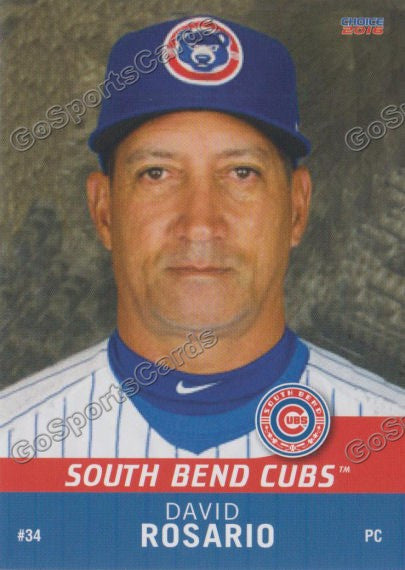 2016 South Bend Cubs David Rosario – Go Sports Cards