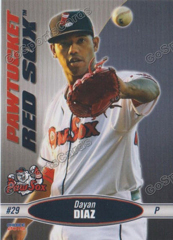 2015 Pawtucket Red Sox Dayan Diaz