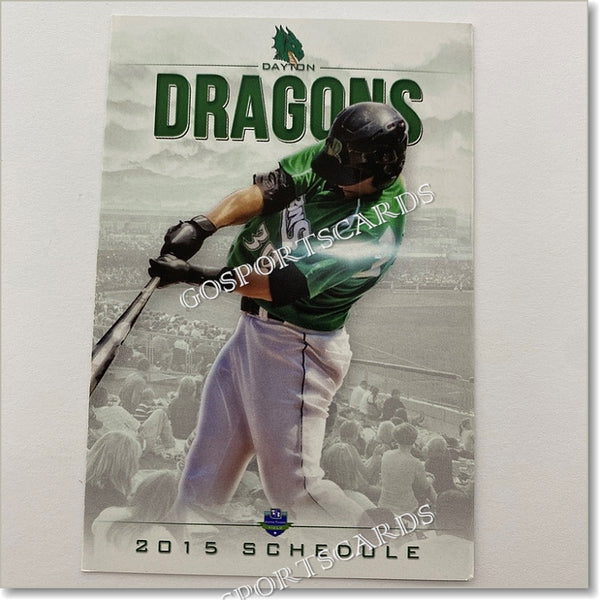 2015 Dayton Dragons Pocket Schedule