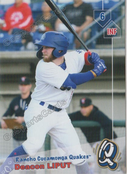 2019 Rancho Cucamonga Quakes Deacon Liput