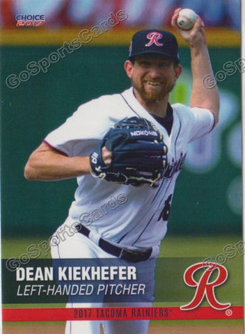 2017 Tacoma Rainiers Dean Kiekhefer