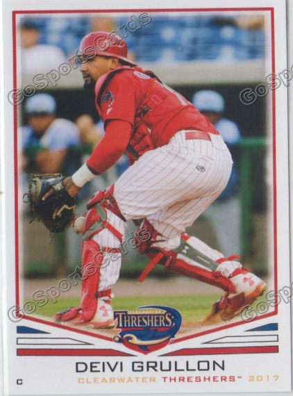 2017 Clearwater Threshers Deivi Grullon