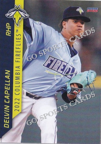 2022 Columbia Fireflies Delvin Capellan