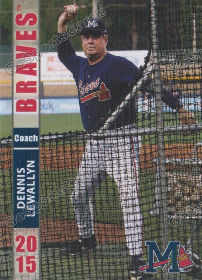 2015 Mississippi Braves Dennis Lewallyn