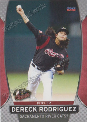 2018 Sacramento River Cats Dereck Rodriguez