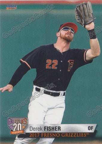 2017 Fresno Grizzlies Derek Fisher