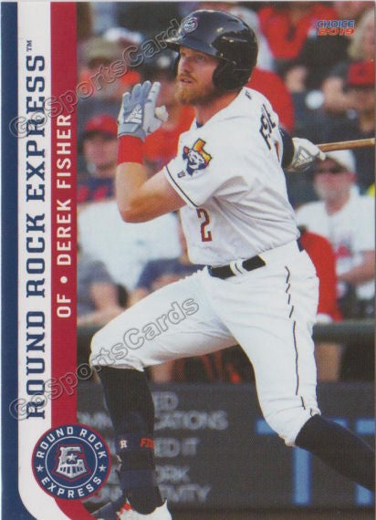 2019 Round Rock Express Derek Fisher