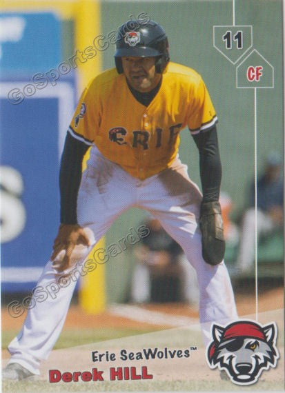 2019 Erie SeaWolves Derek Hill