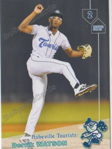 2019 Asheville Tourists Derrik Watson