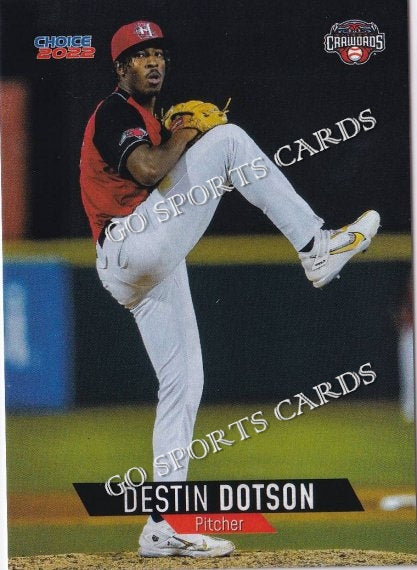 2022 Hickory Crawdads 2nd Destin Dotson