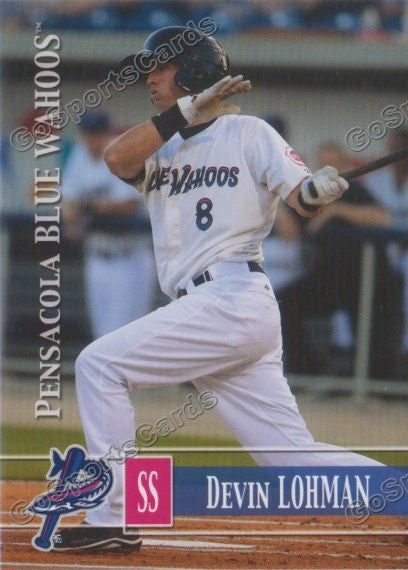 2014 Pensacola Blue Wahoos Devin Lohman