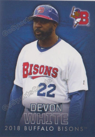 2018 Buffalo Bisons Devon White