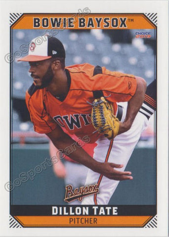 2019 Bowie Baysox Dillon Tate