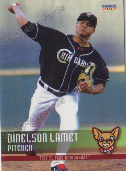 2017 El Paso Chihuahuas Dinelson Lamet