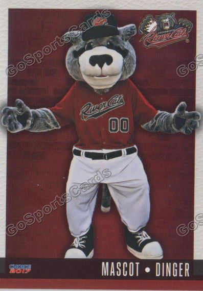 2017 Sacramento River Cats Dinger Mascot