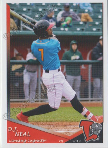 2019 Lansing Lugnuts DJ Neal