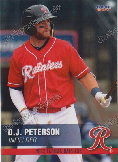 2017 Tacoma Rainiers DJ Peterson