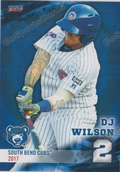 2017 South Bend Cubs DJ Wilson