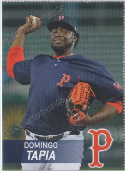 2019 Pawtucket Red Sox Dunkin SGA Domingo Tapia