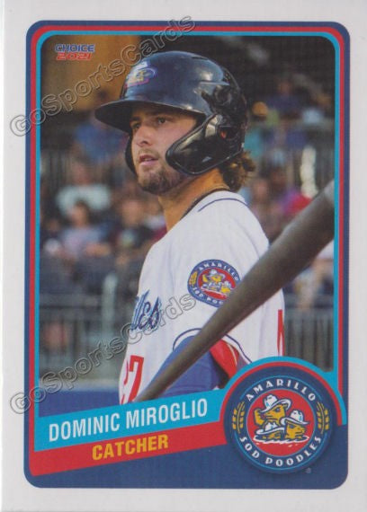 2021 Amarillo Sod Poodles Dominic Miroglio