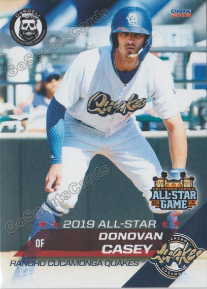 2019 California League All Star SB Donovan Casey