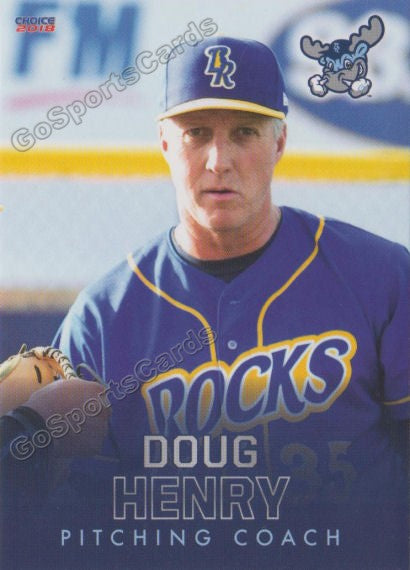 2018 Wilmington Blue Rocks Doug Henry