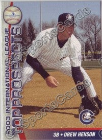 2003 International League Top Prospects Choice Drew Henson