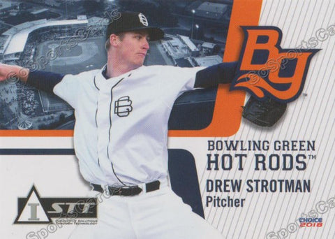 2018 Bowling Green Hot Rods Drew Strotman