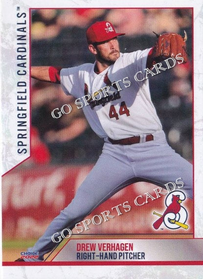 2022 Springfield Cardinals Drew Verhagen