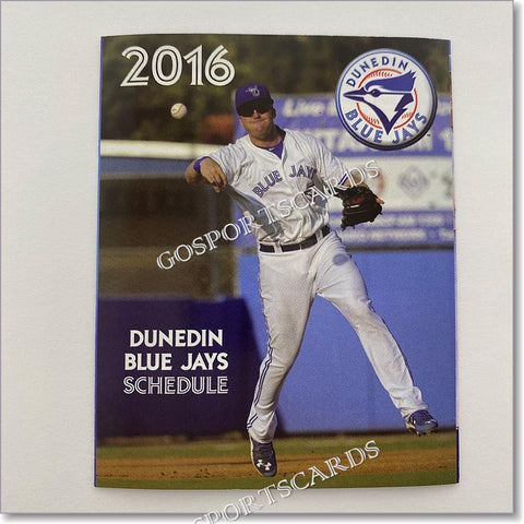 2016 Dunedin Blue Jays Pocket Schedule