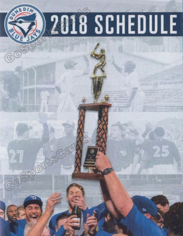 2018 Dunedin Blue Jays Pocket Schedule