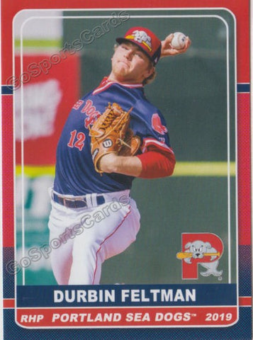 2019 Portland Sea Dogs Durbin Feltman