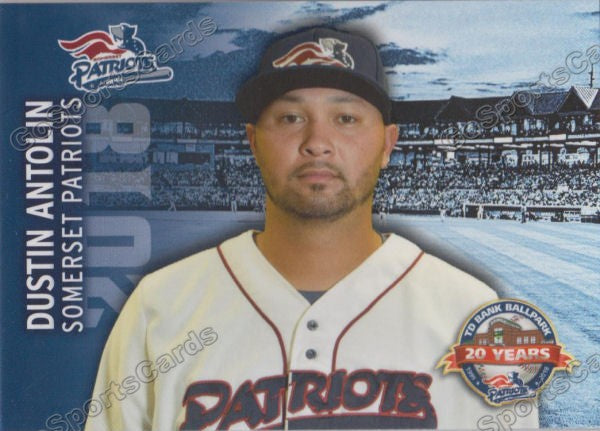 2018 Somerset Patriots Dustin Antolin