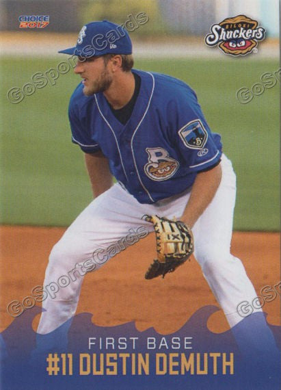 2017 Biloxi Shuckers Dustin DeMuth