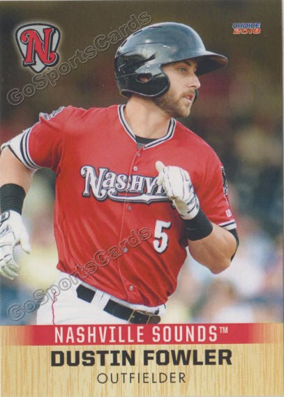 2018 Nashville Sounds Dustin Fowler