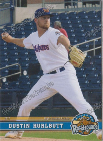 2017 Midland RockHounds Dustin Hurlbutt