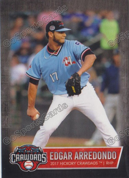 2017 Hickory Crawdads Update Edgar Arredondo