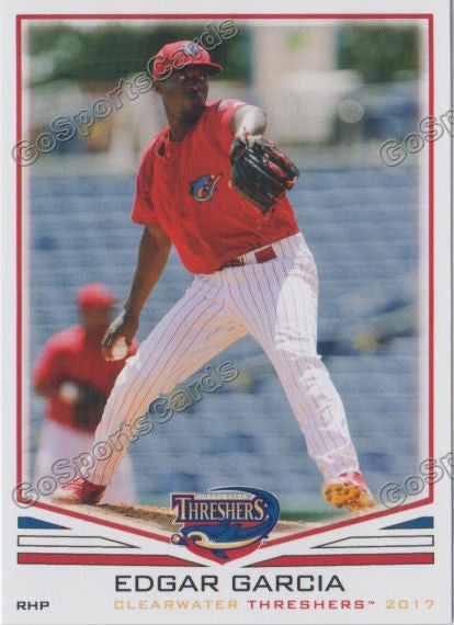 2017 Clearwater Threshers Edgar Garcia