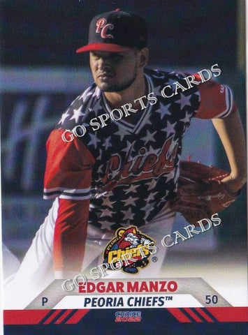 2022 Peoria Chiefs Edgar Manzo