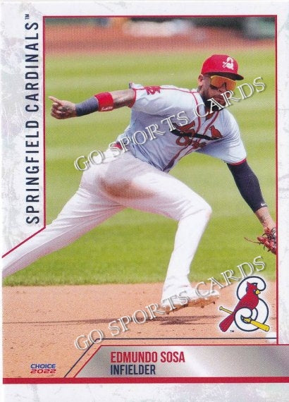 2022 Springfield Cardinals Edmundo Sosa