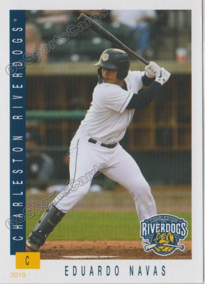 2019 Charleston RiverDogs Eduardo Navas