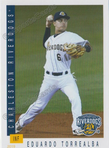 2019 Charleston RiverDogs Eduardo Torrealba