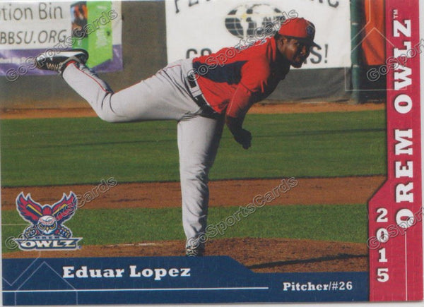 2015 Orem Owlz Eduar Lopez