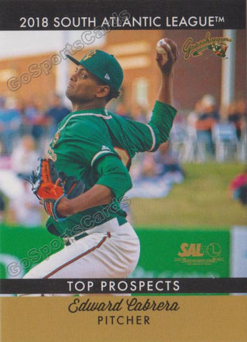 2018 South Atlantic League Top Prospects SAL Edward Cabrera