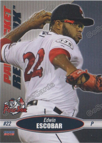 2015 Pawtucket Red Sox Edwin Escobar