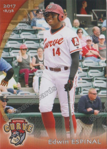 2017 Altoona Curve Edwin Espinal